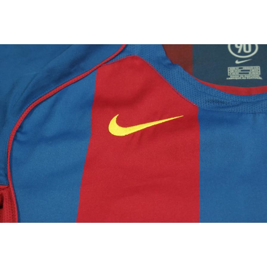 Maillot foot vintage FC Barcelone domicile ETO’O 2004-2005 - Nike - Barcelone