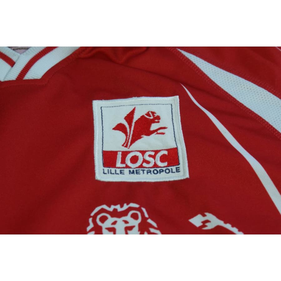 Maillot foot vintage Lille LOSC domicile 2001-2002 - Kipsta - LOSC