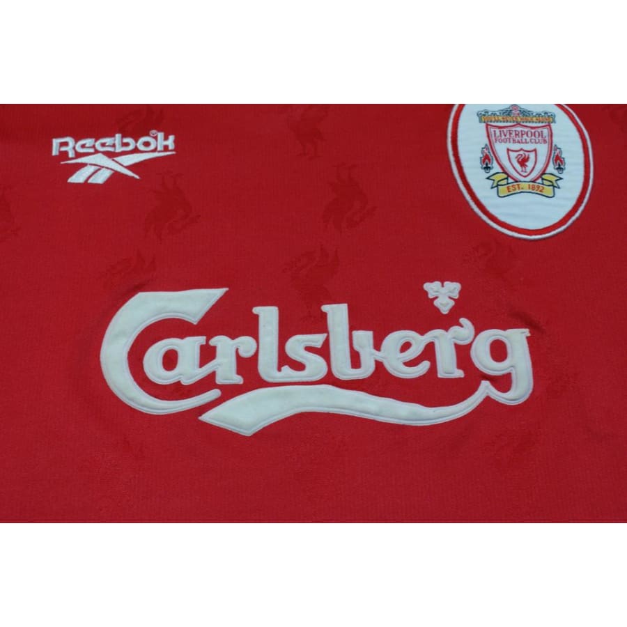 Maillot foot vintage Liverpool FC domicile 1996-1997 - Reebok - FC Liverpool