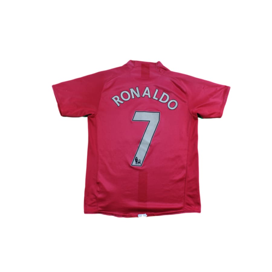 Maillot foot vintage Manchester United domicile N°7 RONALDO 2007-2008 - Nike - Manchester United