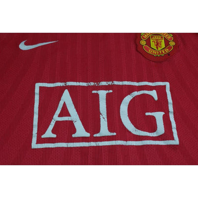 Maillot foot vintage Manchester United domicile N°7 RONALDO 2007-2008 - Nike - Manchester United