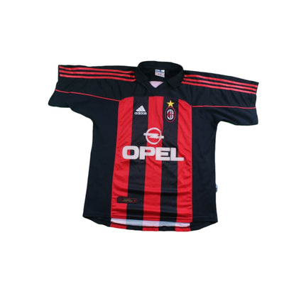 Maillot foot vintage Milan AC domicile 2000-2001 - Adidas - Milan AC