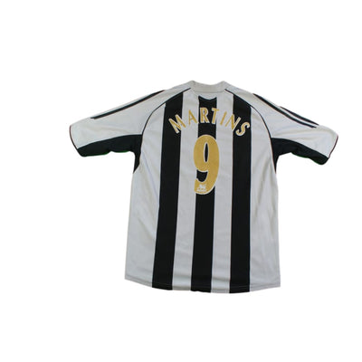 Maillot foot vintage Newcastle United FC domicile N°9 MARTINS 2006-2007 - Adidas - Newcastle United