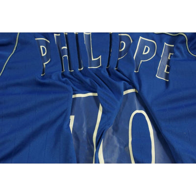 Maillot foot vintage RC Strasbourg Alsace domicile N°10 PHILIPPE 2006-2007 - Adidas - RC Strasbourg Alsace