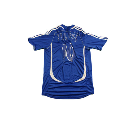 Maillot foot vintage RC Strasbourg Alsace domicile N°10 PHILIPPE 2006-2007 - Adidas - RC Strasbourg Alsace