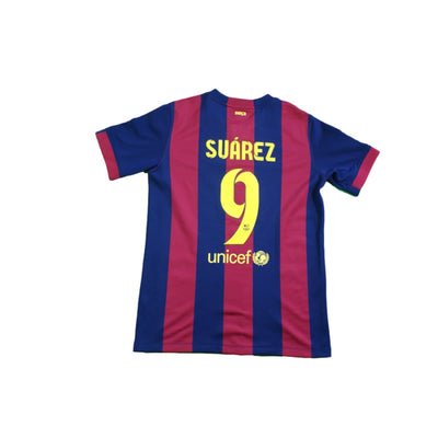 Maillot football FC Barcelone domicile enfant N°9 SUAREZ 2014-2015 - Nike - Barcelone