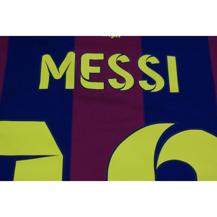 Maillot football FC Barcelone domicile N°10 MESSI féminine 2014-2015 - Nike - Barcelone