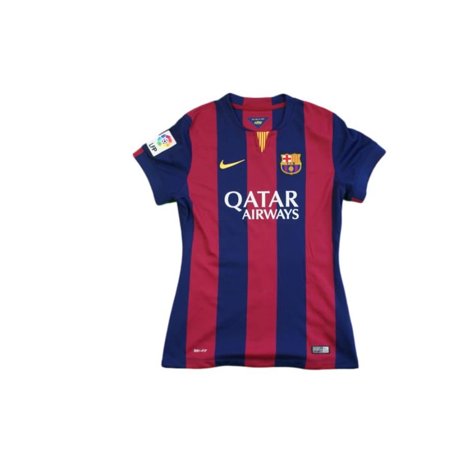 Maillot football FC Barcelone domicile N°10 MESSI féminine 2014-2015 - Nike - Barcelone