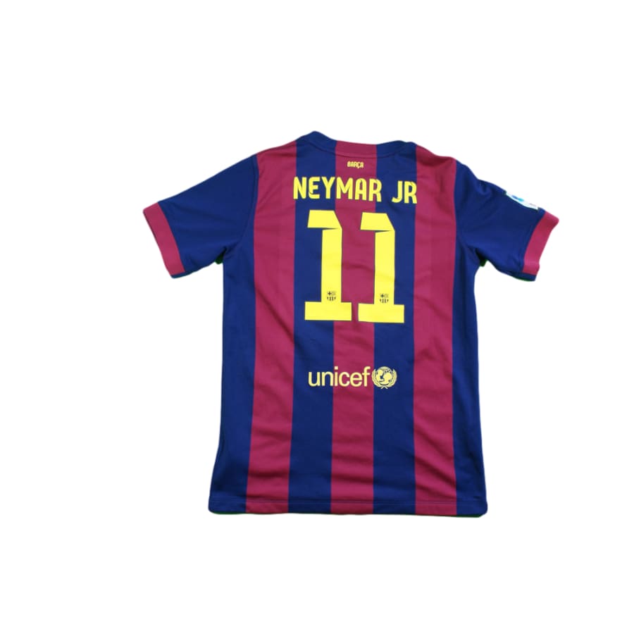 Maillot football FC Barcelone domicile N°11 NEYMAR JR 2014-2015 - Nike - Barcelone