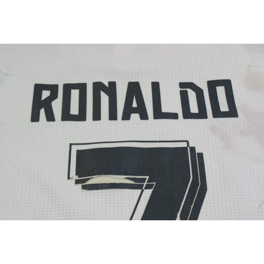 Maillot football Real Madrid domicile N°7 RONALDO 2015-2016 - Adidas - Rea