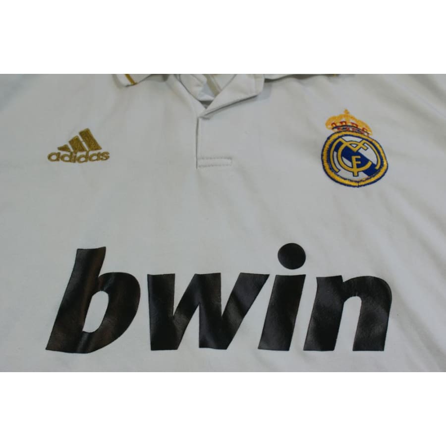 Maillot football Real Madrid domicile N°9 BENZEMA 2011-2012 - Adidas - Real Madrid