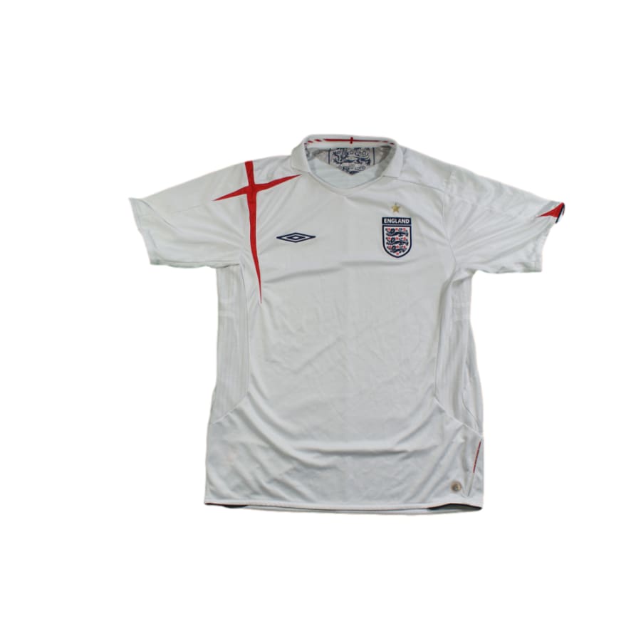 Maillot football rétro Angleterre domicile 2006-2007 - Umbro - Angleterre