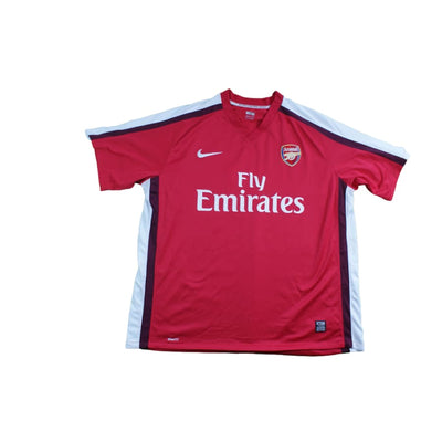 Maillot football rétro Arsenal domicile N°25 ADEBAYOR 2008-2009 - Nike - Arsenal