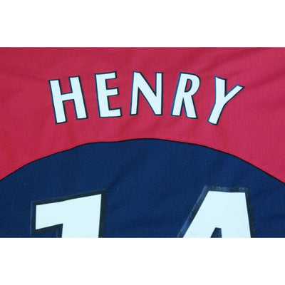 Maillot football rétro Arsenal N°14 HENRY années 2000 - Nike - Arsenal
