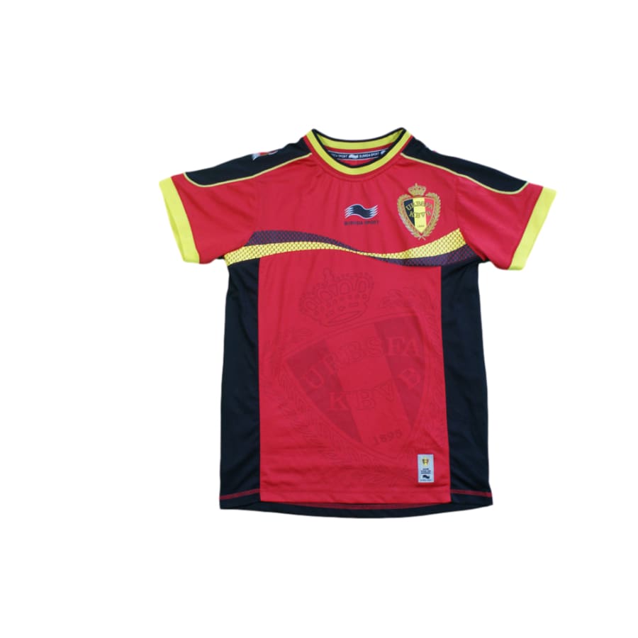 Maillot football rétro Belgique domicile 2010-2011 - Burrda Sport - Belgique