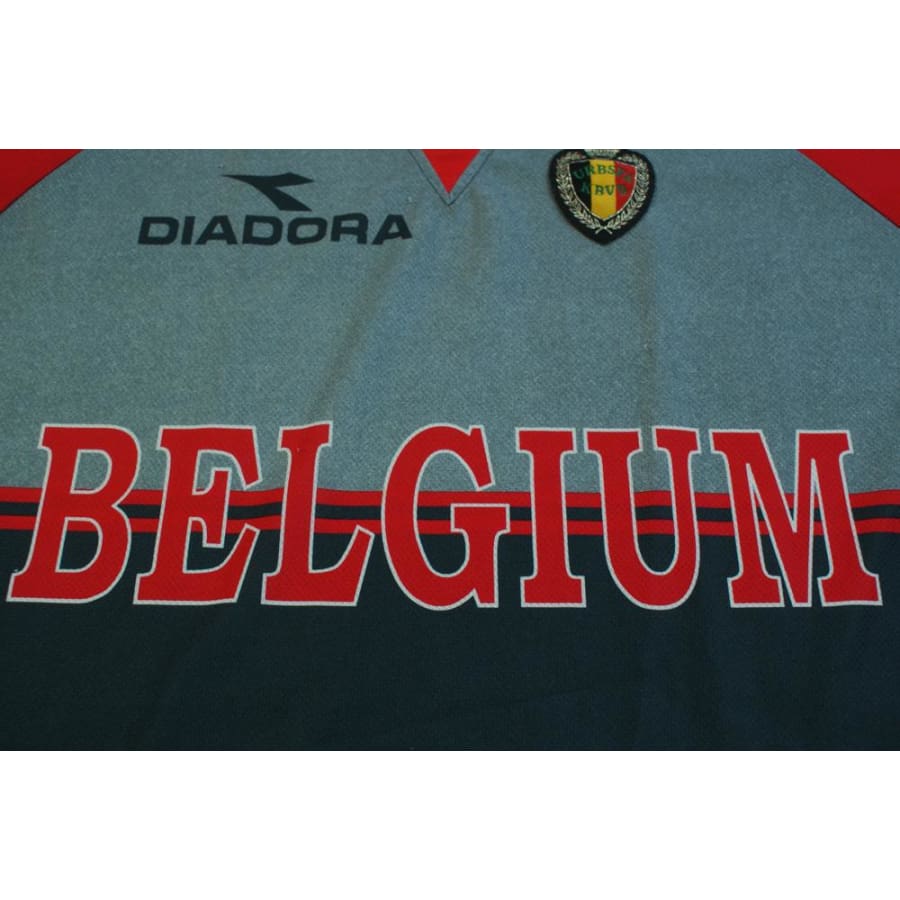 Maillot football rétro Belgique supporter années 1990 - Diadora - Belgique