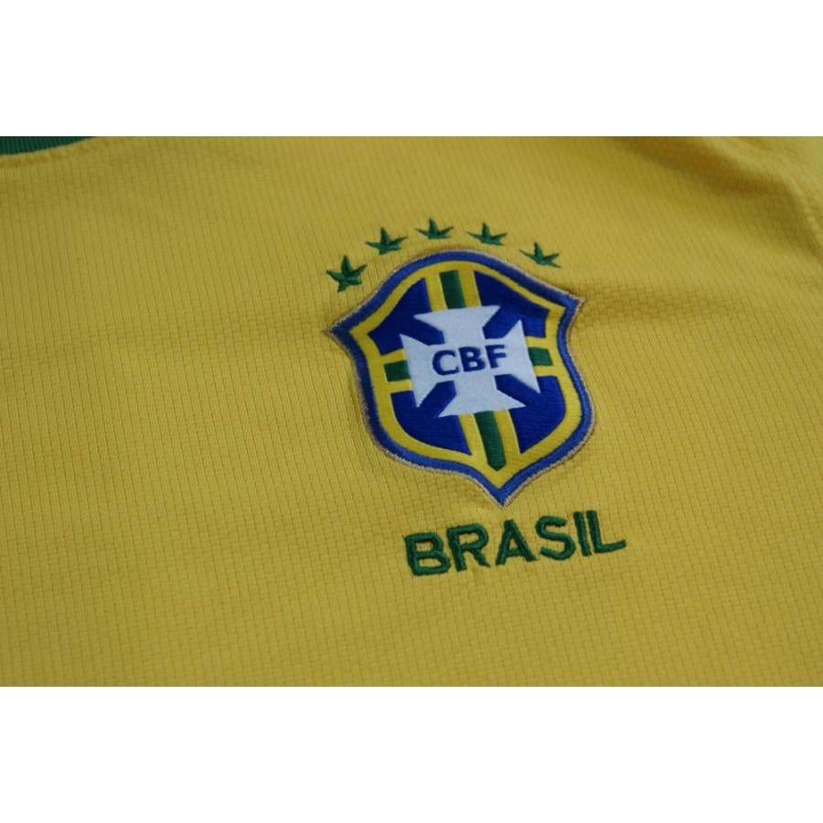 Maillot football rétro Brésil domicile 2010-2011 - Nike - Brésil