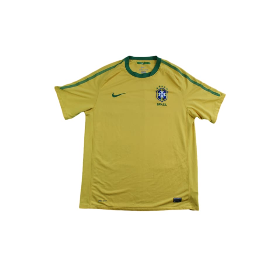 Maillot football rétro Brésil domicile 2010-2011 - Nike - Brésil