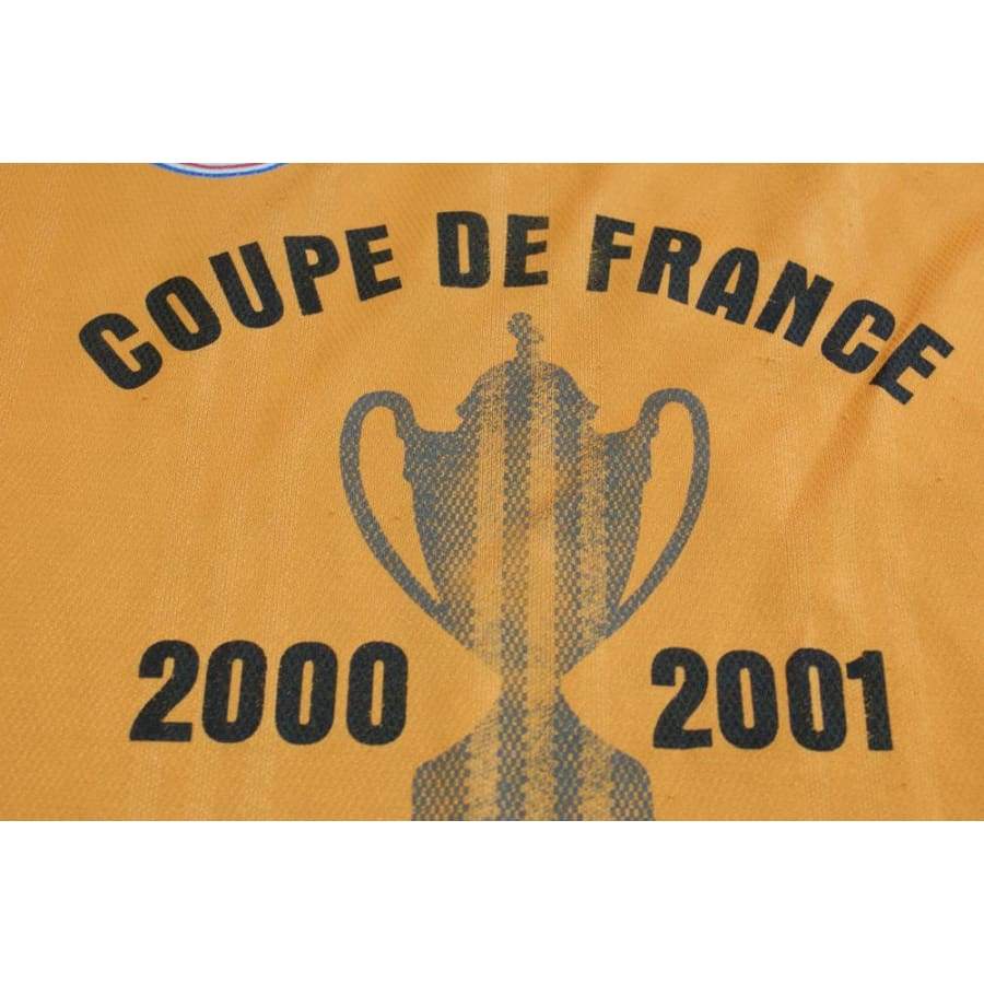 Maillot football rétro Coupe de France gardien N°1 2000-2001 - Adidas - Coupe de France