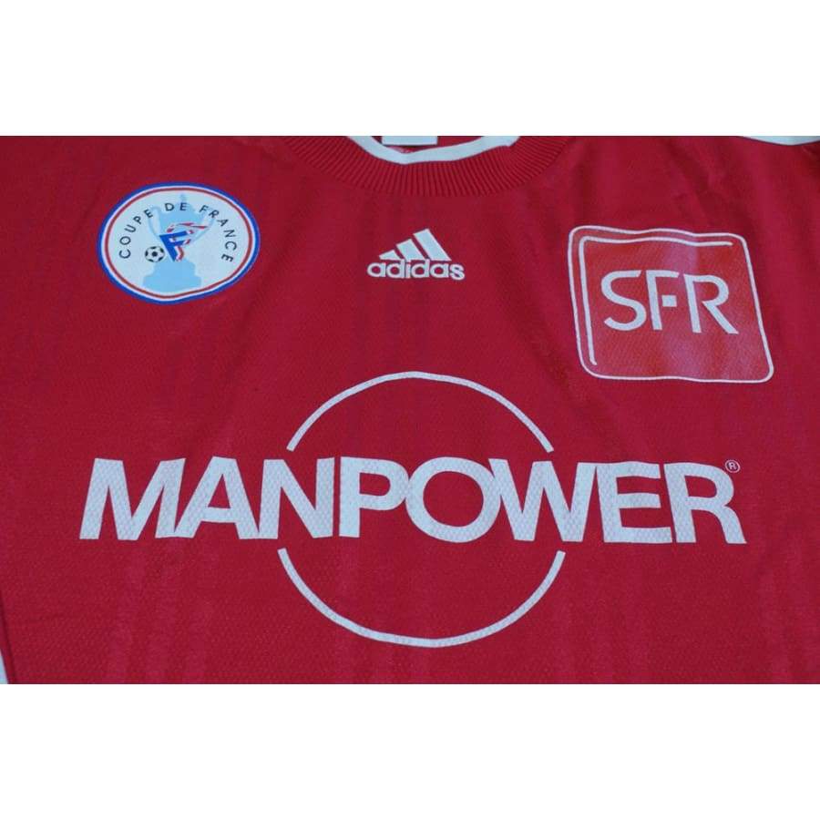 Maillot football rétro Coupe de France Manpower N°14 années 2000 - Adidas - Coupe de France