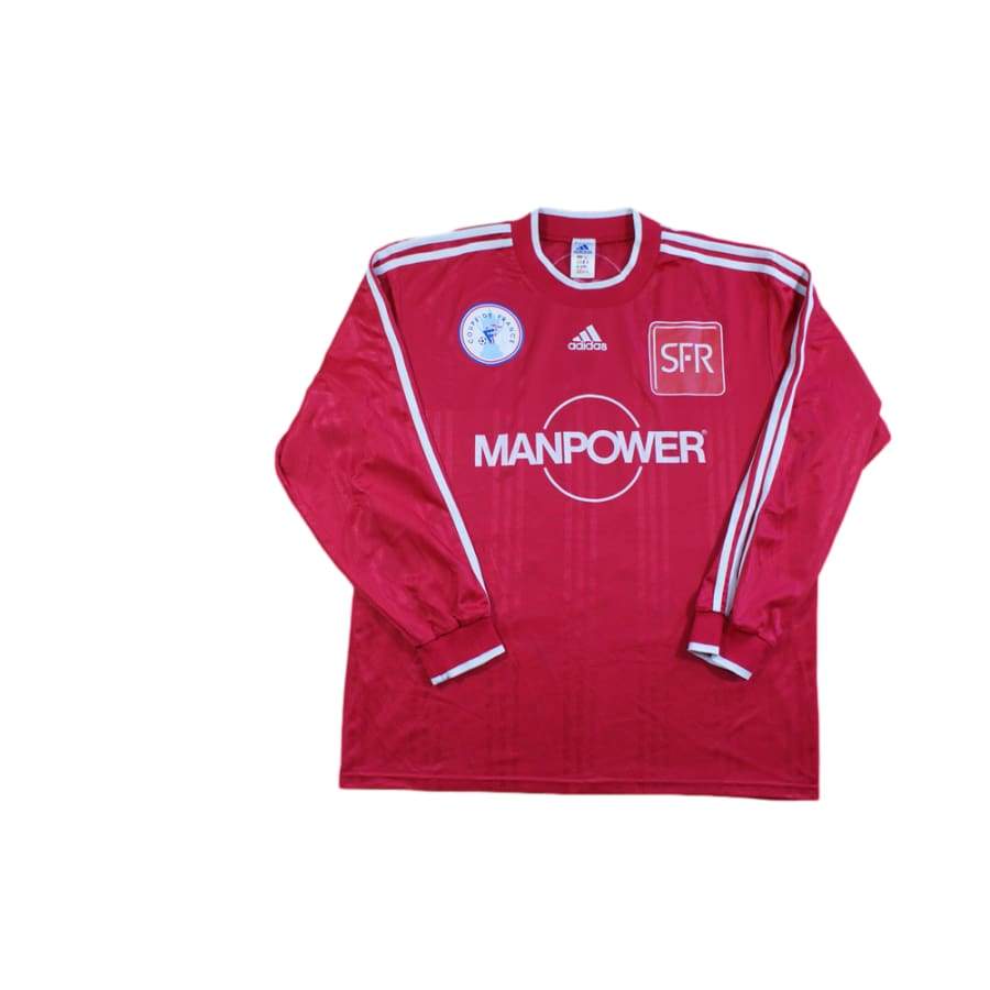 Maillot football rétro Coupe de France Manpower N°14 années 2000 - Adidas - Coupe de France