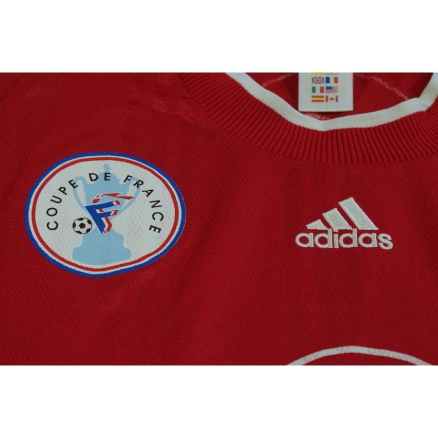 Maillot football rétro Coupe de France Manpower N°14 années 2000 - Adidas - Coupe de France