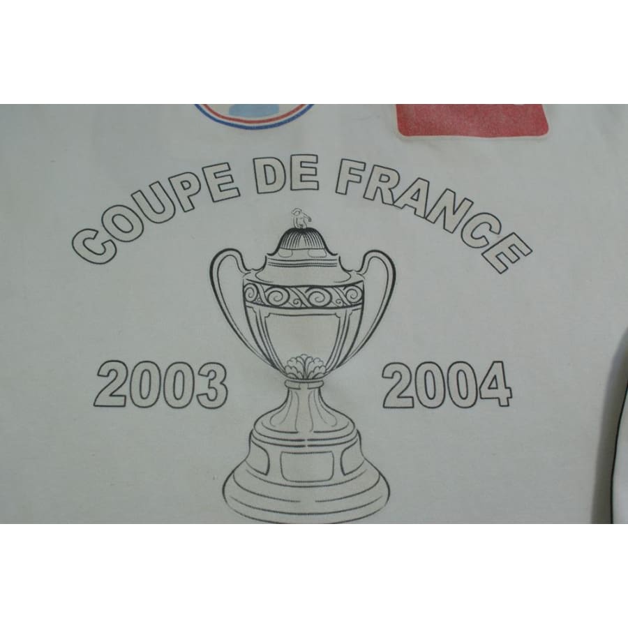 Maillot football rétro Coupe de France N°15 2003-2004 - Adidas - Coupe de France