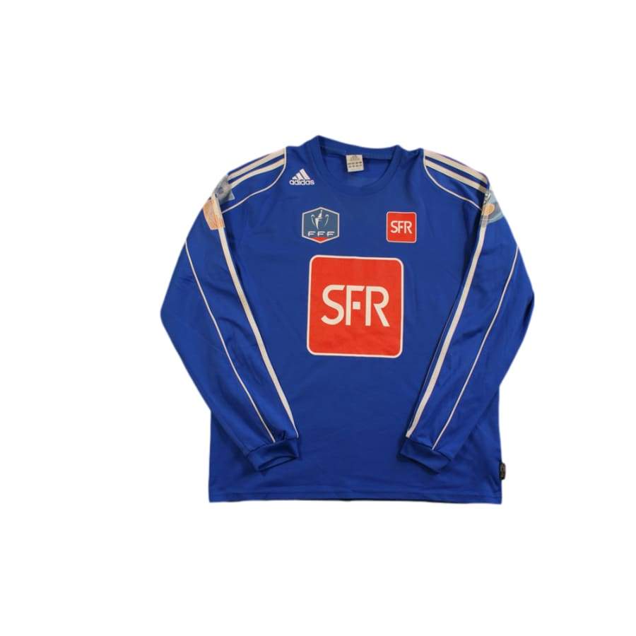 Maillot football rétro Coupe de France SFR N°12 années 2000 - Adidas - Coupe de France