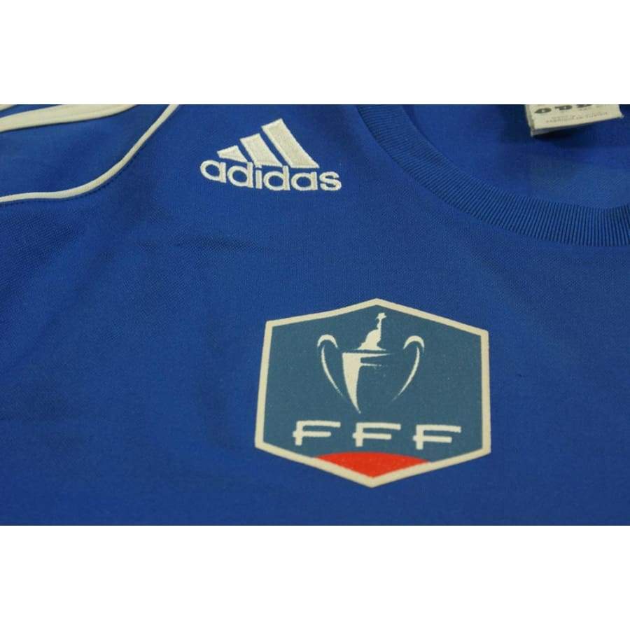 Maillot football rétro Coupe de France SFR N°12 années 2000 - Adidas - Coupe de France