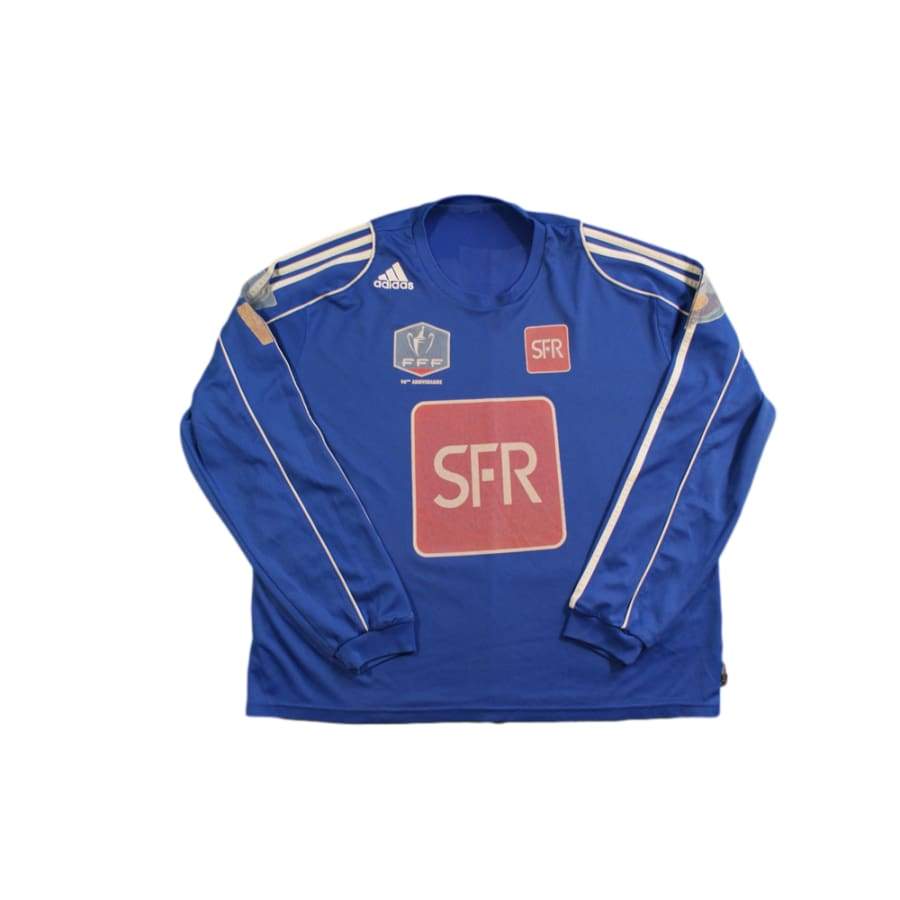 Maillot football rétro Coupe de France SFR N°8 années 2000 - Adidas - Coupe de France