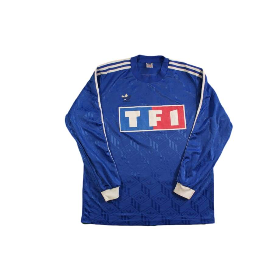 Maillot De Foot Rétro Adidas Coupe De France N°16 - Domicile - Long - Homme XL