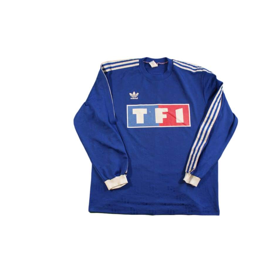 Maillot football rétro Coupe de France TF1 N°12 années 1990 - Adidas - Coupe de France