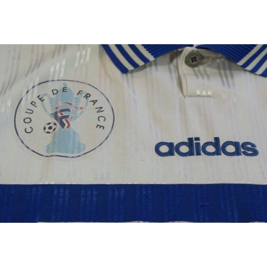 Maillot football rétro Coupe de France TF1 N°14 années 1990 - Adidas - Coupe de France