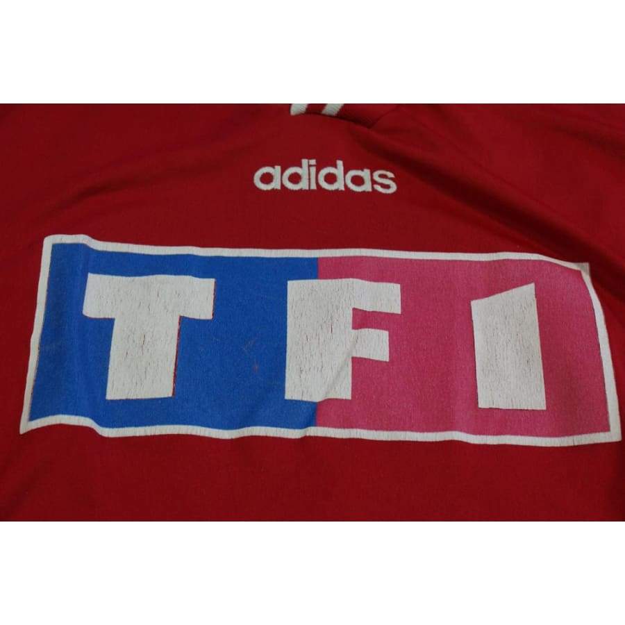 Maillot football rétro Coupe de France TF1 N°2 années 1990 - Adidas - Coupe de France