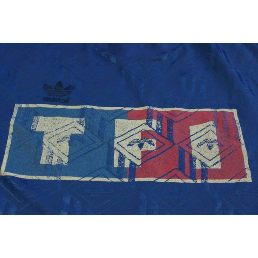 Maillot football rétro Coupe de France TF1 N°6 années 1990 - Adidas - Coupe de France