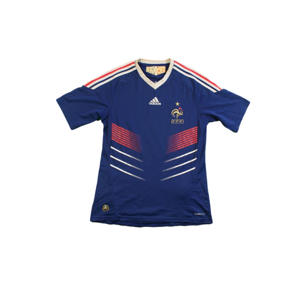Maillot football rétro équipe de France domicile 2010-2011 - Adidas - Equipe de France