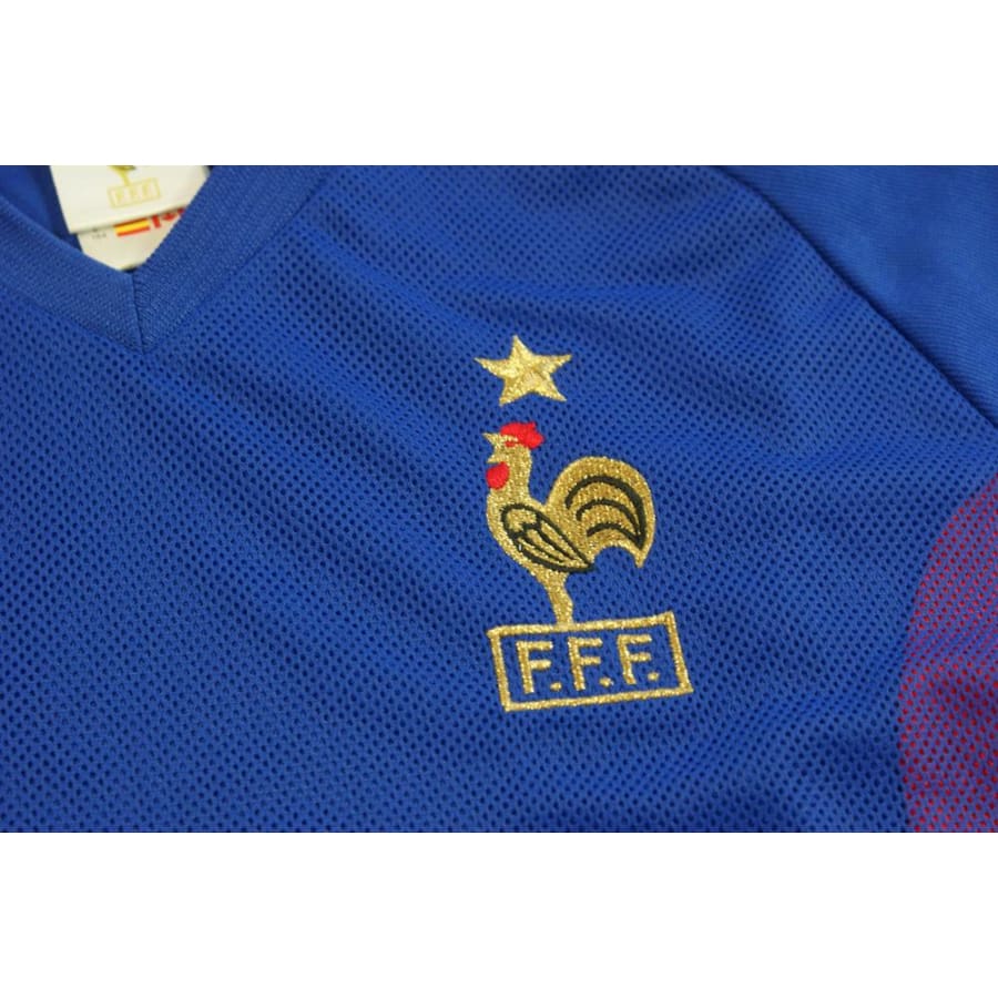 Maillot football rétro équipe de France domicile enfant 2002-2003 - Adidas - Equipe de France