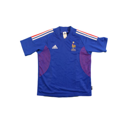 Maillot football rétro équipe de France domicile enfant 2002-2003 - Adidas - Equipe de France