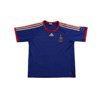 Maillot football rétro équipe de France entraînement 2006-2007 - Adidas - Equipe de France