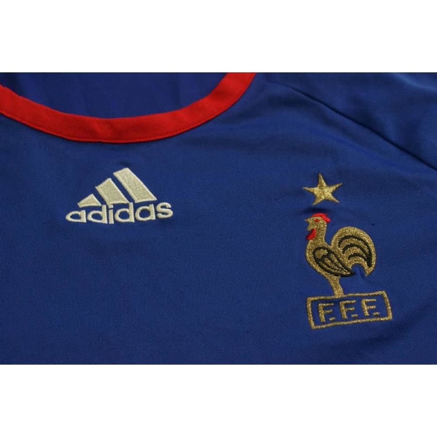 Maillot football rétro équipe de France entraînement 2006-2007 - Adidas - Equipe de France