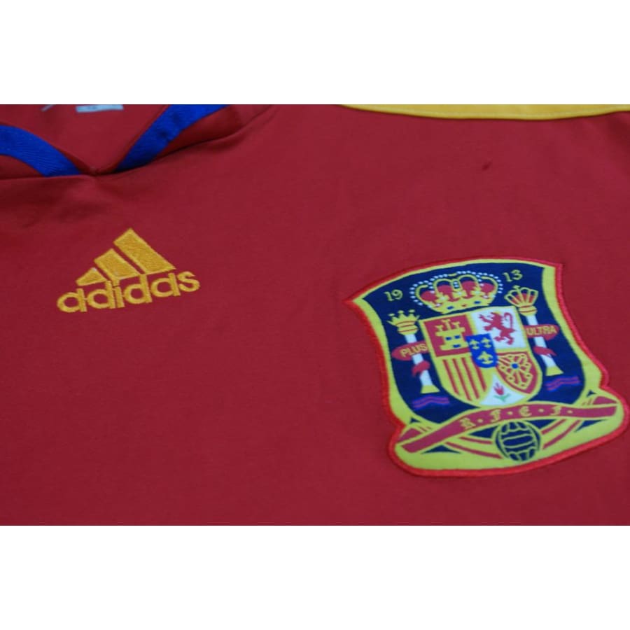 Maillot football rétro Espagne domicile N°9 TORRES 2010-2011 - Adidas - Espagne