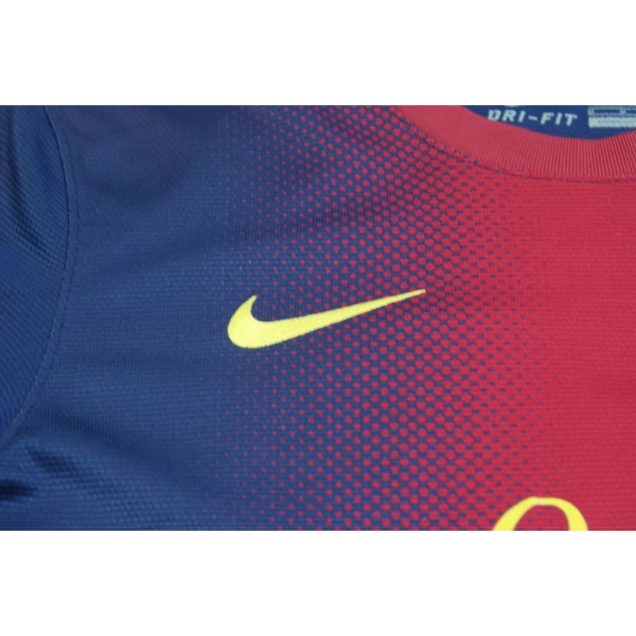 Maillot football rétro FC Barcelone domicile N°10 MESSI 2012-2013 - Nike - Barcelone