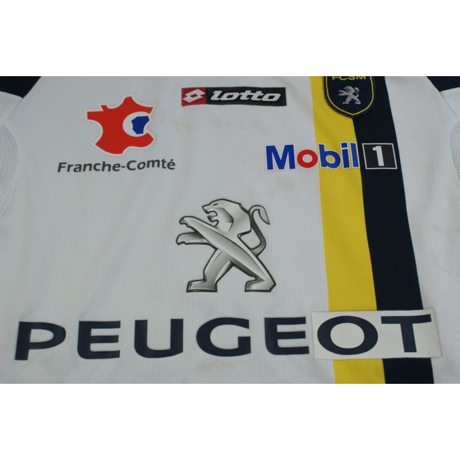 Maillot football rétro FC Sochaux-Montbéliard extérieur 2010-2011 - Lotto - FC Sochaux-Montbéliard