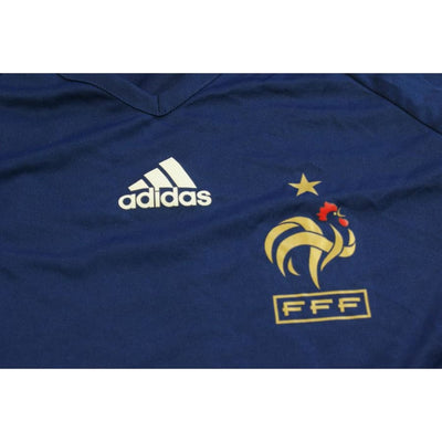 Maillot football rétro France domicile enfant 2010-2011 - Adidas - Equipe de France