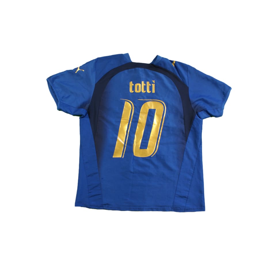 Maillot football rétro Italie domicile N°10 TOTTI 2006-2007 - Puma - Italie