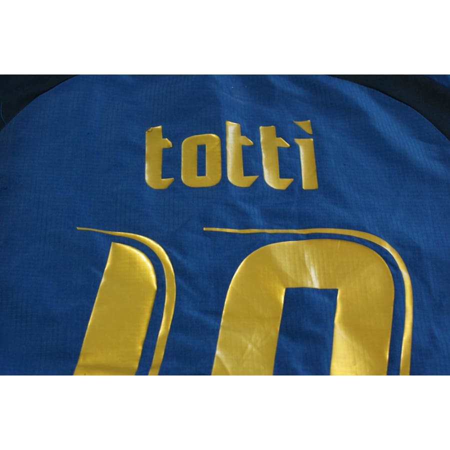 Maillot De Football Italie Vs Allemagne 2006 - Taille L - Occasion - Fabriqué En Italie