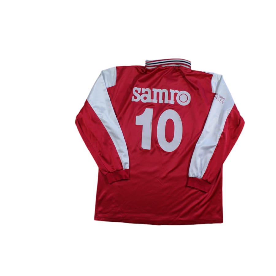 Maillot Foot Rétro N°10 Années 1990 – Homme Taille M – Manches Courtes (état Moyen)