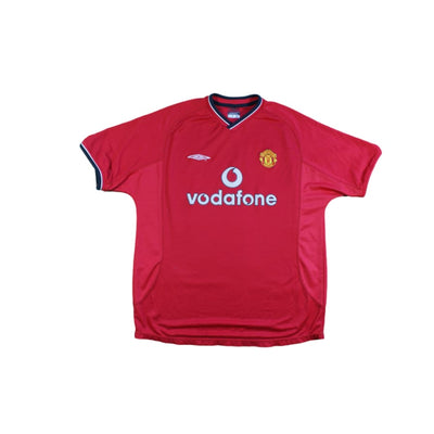 Maillot football rétro Manchester United domicile N°7 BECKHAM 2000-2001 - Umbro - Manchester United