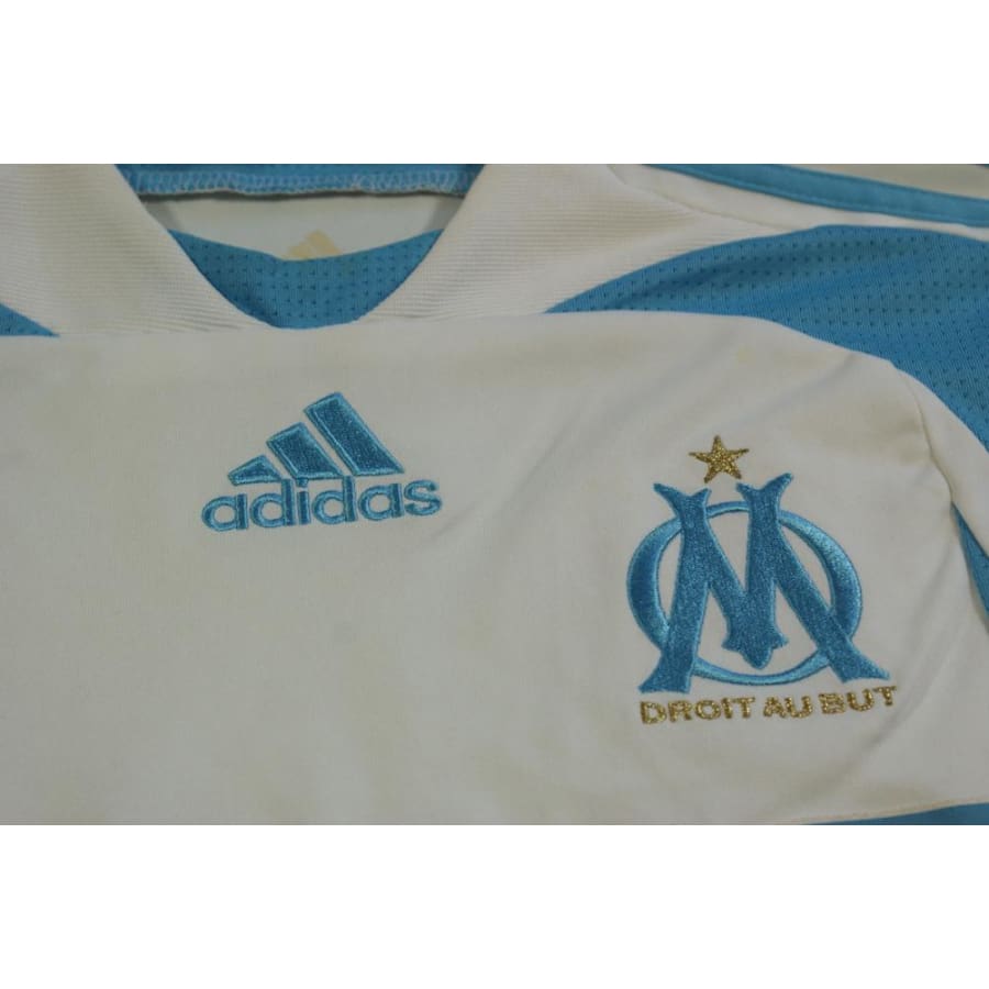 Maillot football rétro Marseille domicile 2007-2008 - Adidas - Olympique de Marseille