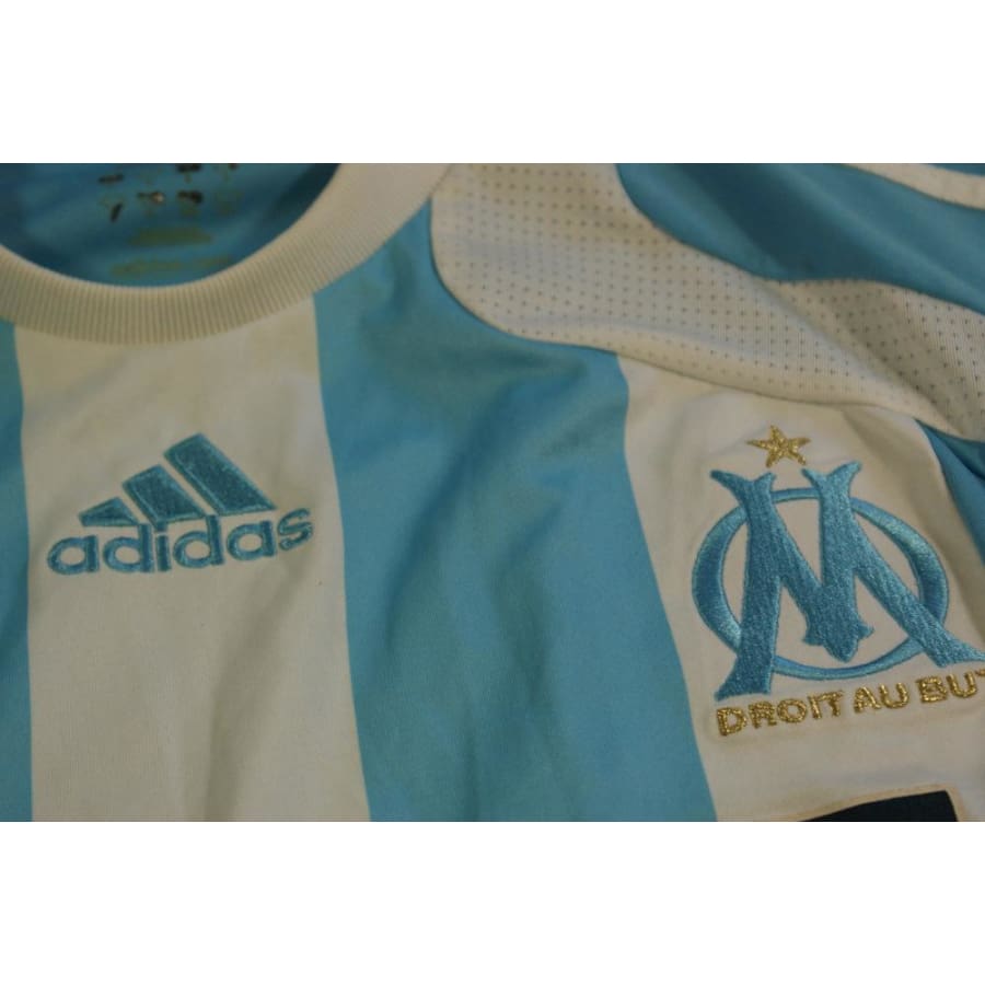 Maillot football rétro Marseille extérieur 2007-2008 - Adidas - Olympique de Marseille